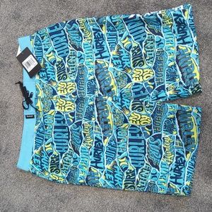Hurley big boys blue gaze boys board shorts